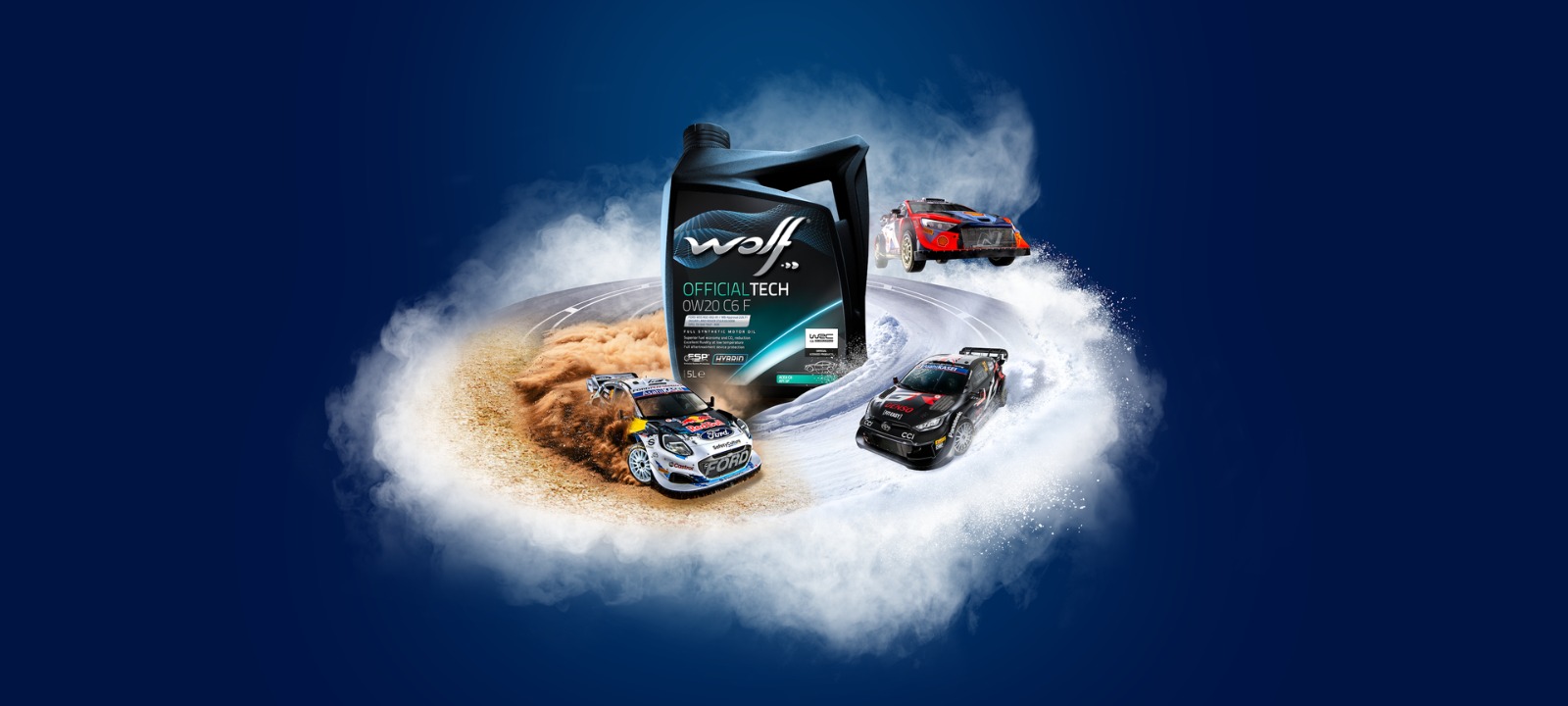 Wolf Lubricants - Patrocinador oficial del WRC